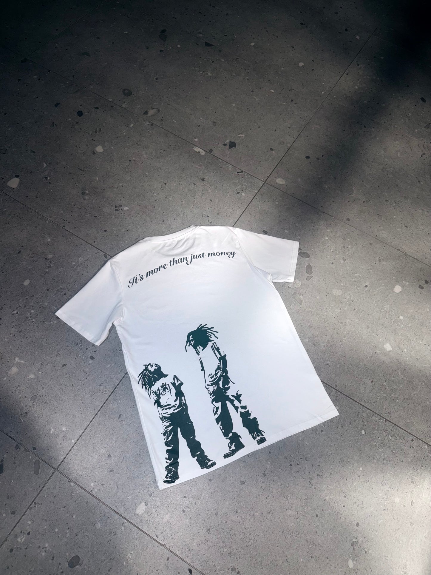 'It's more than just money' Tee