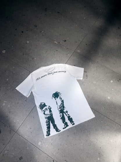 'It's more than just money' Tee